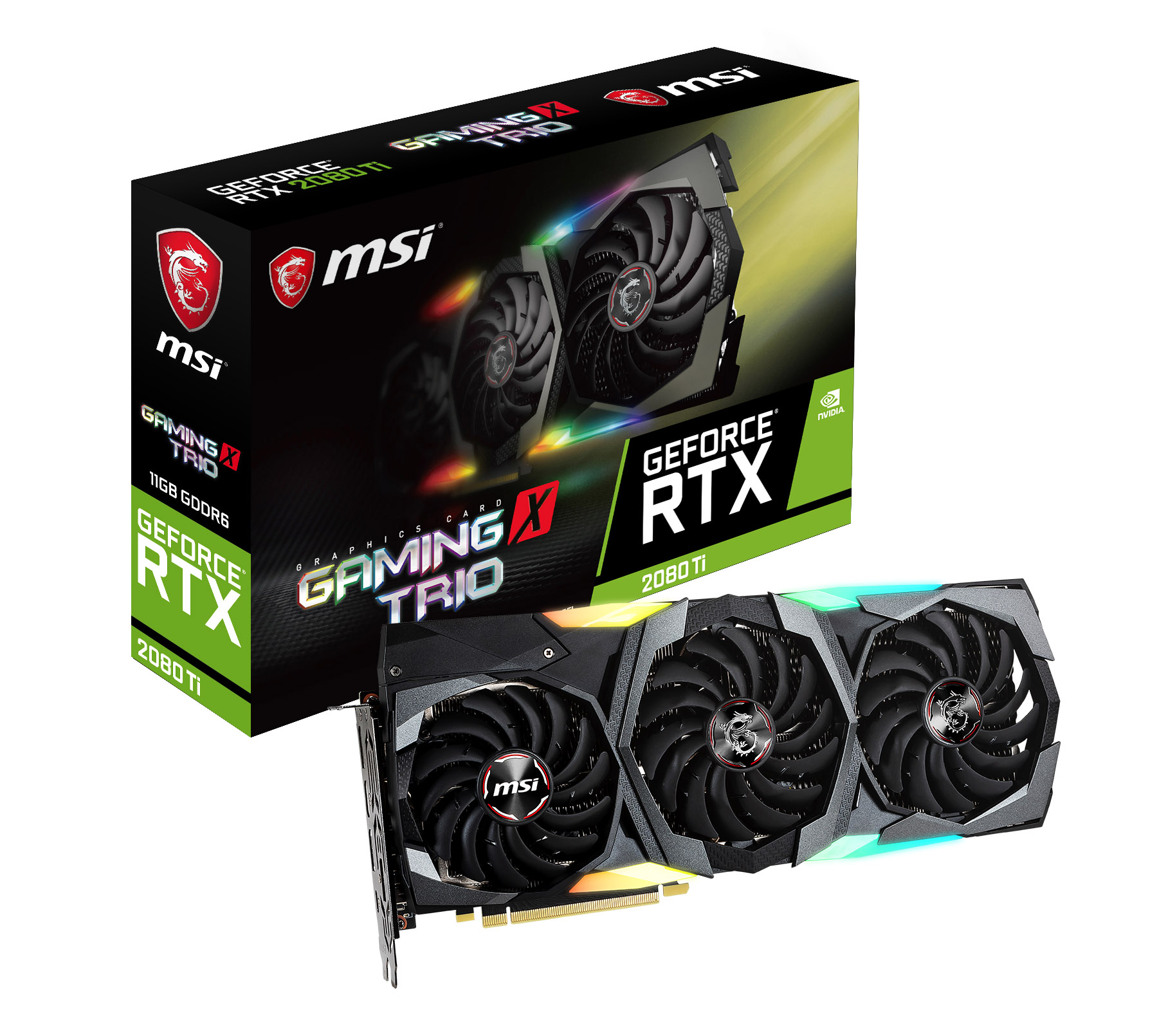 GeForce RTX 2080 Ti GAMING X TRIO-Micro-Star International Company Limited